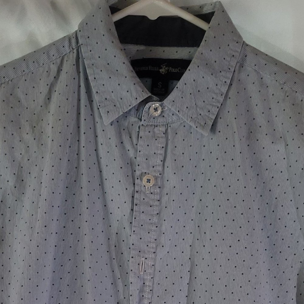 Beverly Hills Polo Club Short Sleeve Button-up Shirt
